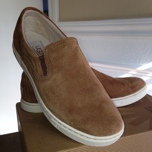 UGG Fierce Water Resistant Suede Slip-On Sneaker
